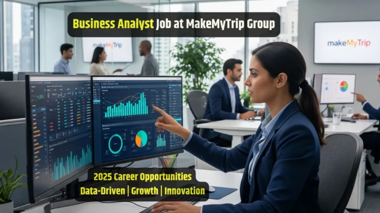 Business Analyst Job at MakeMyTrip Group